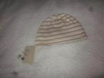 Nieuw room/zand/lichtblauw mutsje LIVV 47,5 cm, Nieuw, Ophalen of Verzenden, Maat 68, Jongetje