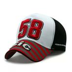 T.k. sic 58 Marco Simoncelli baseball cap pet nieuw de moois, Ophalen of Verzenden, Nieuw, One size fits all, Pet