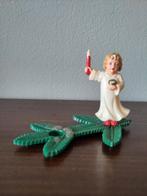 Vintage Engel Kerstdecoratie met Kaars, kandelaar, bakeliet, Antiek en Kunst, Ophalen of Verzenden