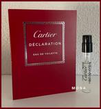 Parfum sample proefje Déclaration Cartier, Sieraden, Tassen en Uiterlijk, Nieuw, Verzenden