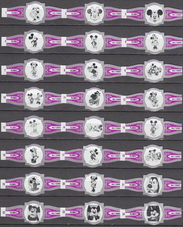 Sigarenbandjes van Walt Disney, Rumbo 1-24 paars-zilver beschikbaar voor biedingen