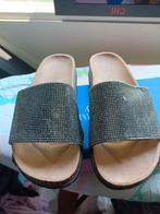Nieuwe slippers met strass, mt 39, Ophalen of Verzenden, Nieuw