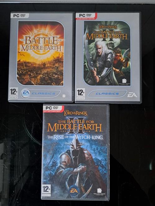 The Battle for Middle-Earth delen, Spelcomputers en Games, Games | Pc, Zo goed als nieuw, Strategie en Constructie, 1 speler, Vanaf 12 jaar