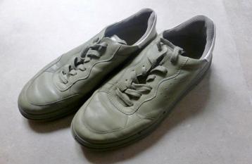 Prachtig paar leren ECCO heren Schoenen, maat 44; KOOPJE! beschikbaar voor biedingen