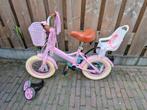 Supersuper Little Miss meisjesfiets 12 inch met zijwieltjes, Ophalen, Gebruikt, 14 inch of minder, Handrem