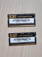 Corsair Vengeance 2x4GB DDR3 1600C9 SODIMM geheugen, Computers en Software, RAM geheugen, 8 GB, DDR3, Ophalen of Verzenden, Zo goed als nieuw