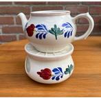 Boerenbont theelicht met gratis theepot, Ophalen