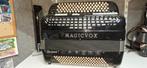 magicvox de luxe 3 kor. knopaccordeon, Muziek en Instrumenten, Accordeons, Gebruikt, Scandalli, Ophalen of Verzenden, Knopaccordeon