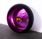 hang/wandlamp zwart/roze 53cm rond (14stuks), Ophalen of Verzenden, Zo goed als nieuw, Metaal, Minder dan 50 cm