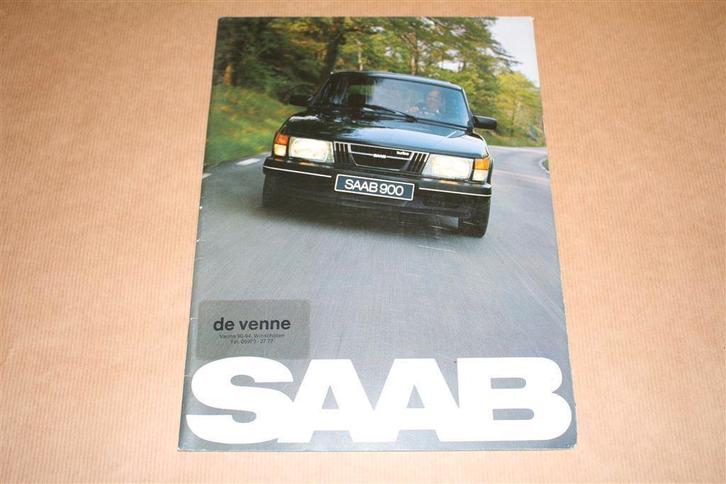 Grote reclame-uitgave Saab 900 - 1981, Boeken, Auto's | Folders en Tijdschriften, Zo goed als nieuw, Overige merken, Ophalen of Verzenden