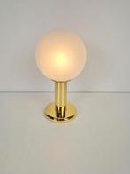 Vintage tafellamp targetti sankey bol messing italy ‘60, N, N, Vintage, Ophalen of Verzenden