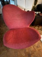 Esprit rode Wave met afneembare hoes Esprit home draaistoel, Ophalen, Modern design, Gebruikt, 75 tot 100 cm