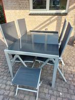 Tuinset compleet, Ophalen, Gebruikt, Aluminium