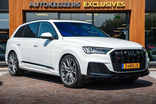 Audi Q7 4.0 TFSI SQ7 quattro B&O 360 Camera Stoelvent. Lucht, Auto's, Audi, Bedrijf, Te koop, Q7, 4x4, ABS, Achteruitrijcamera