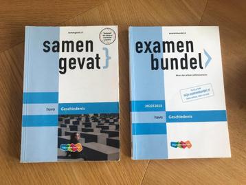 examenbundel + samengevat Geschiedenis Havo 2022/2023 beschikbaar voor biedingen