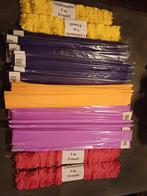 Grote partij Crepepapier & Chiffonnette - Diverse Kleuren, Ophalen of Verzenden, Nieuw, Materiaal