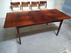 Vintage tafel palissander Arne Vodder verlengstuk 4 Lubke, Huis en Inrichting, Tafels | Eettafels, Ophalen, Gebruikt, 100 tot 150 cm