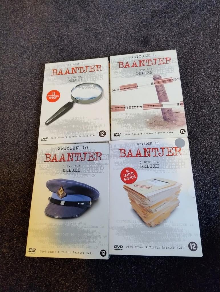 1 dvd Boxen Baantjer , 3, Alle leeftijden, Ophalen of Verzenden, Zo goed als nieuw