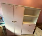 Ikea - SMÅSTAD / PLATSA (kinder)kledingkast roze/wit, Huis en Inrichting, Ophalen, 100 tot 150 cm, 100 tot 150 cm, Zo goed als nieuw