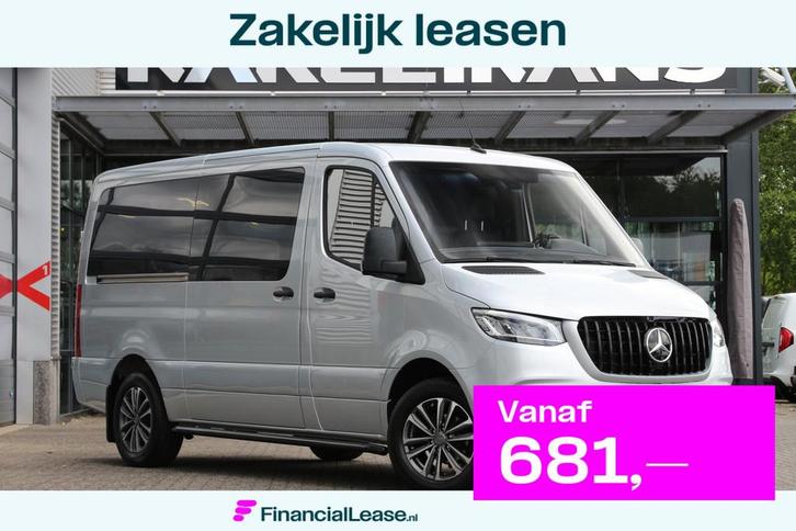 Mercedes-Benz Sprinter 316 CDI | Aut. | DC | L2H1 | Mbux | C, Auto's, Bestelauto's, Bedrijf, Lease, Financial lease, ABS, Achteruitrijcamera