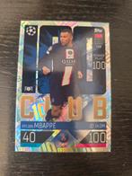 Kylian Mbappe 100 Club Topps Match Attax, Ophalen of Verzenden, Zo goed als nieuw, Buitenlandse clubs, Spelerskaart