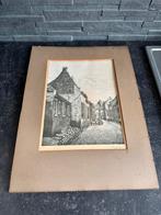 Henri von Rupprecht straat Amersfoort prent ets, Ophalen of Verzenden