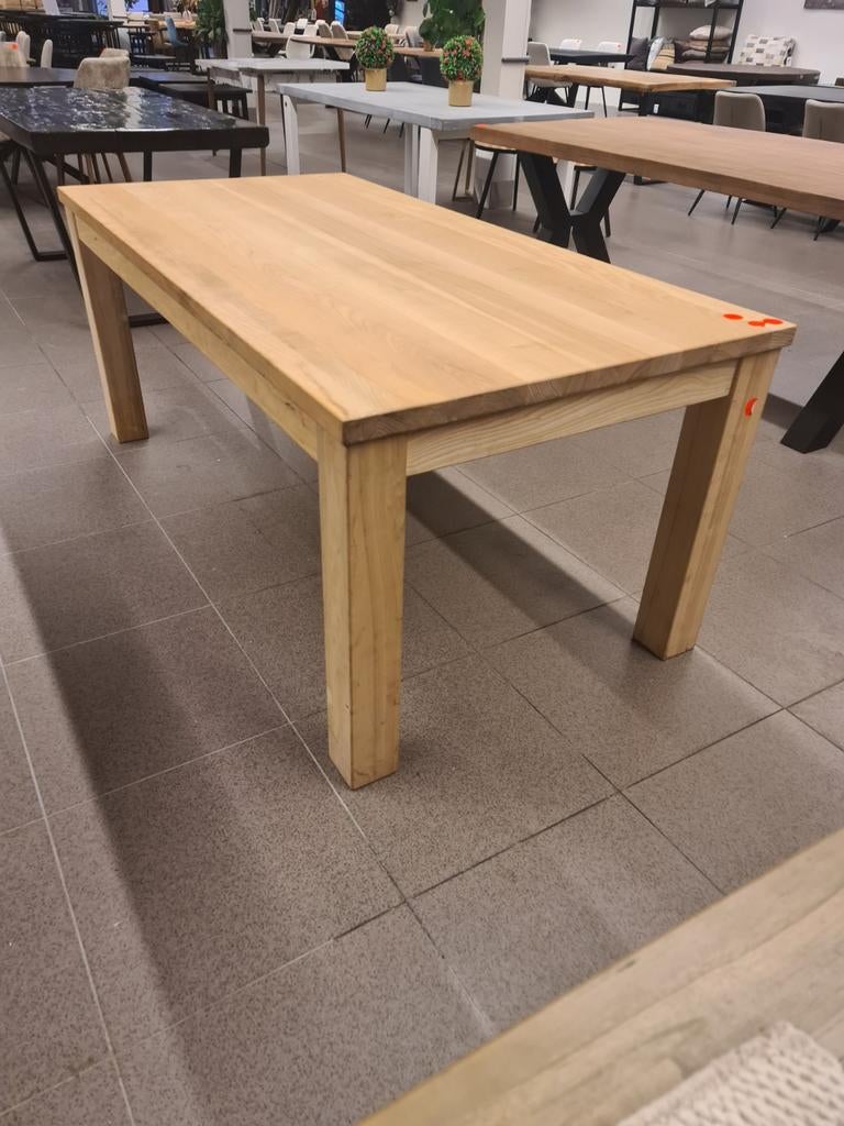 Nieuwe eettafel blank eiken 180x90cm €275, Ophalen, ., Nieuw, .