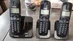 Philips Perfect sound Dect telefoon voor huisaansluitingen, Ophalen of Verzenden, Zo goed als nieuw, 3 handsets