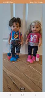 Baby born grote zus en broer, Ophalen of Verzenden, Gebruikt, Babypop