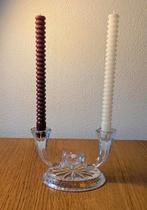 Dual candle holder Buder Bleikristall / kristallen kandelaar, Overige materialen, Gebruikt, Overige kleuren, Ophalen of Verzenden