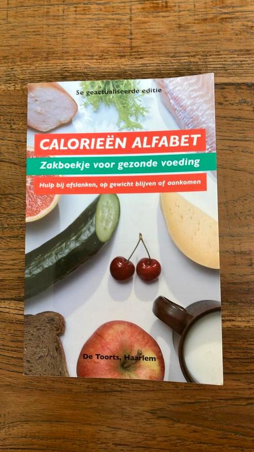 Calorieen alfabet, Boeken, Wetenschap, Zo goed als nieuw, Ophalen of Verzenden