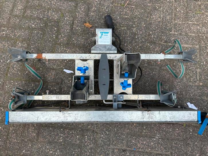 Drie fietsen fietsendrager Twinny load prestige kantelbaar, Auto diversen, Fietsendragers, Gebruikt, Trekhaakdrager, 3 fietsen of meer