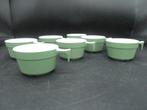7 melamine kopjes luchtvaart servies Olympic airways, Ophalen of Verzenden, Zo goed als nieuw, Overige typen