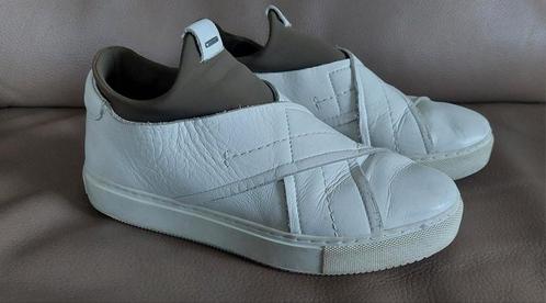 Shabbies slip-on wit leer maat 39, Kleding | Dames, Schoenen, Gedragen, Sneakers of Gympen, Wit, Ophalen of Verzenden