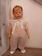 Antiek gebreid wollen pakje met kant., Ophalen of Verzenden, Zo goed als nieuw, Kleertjes