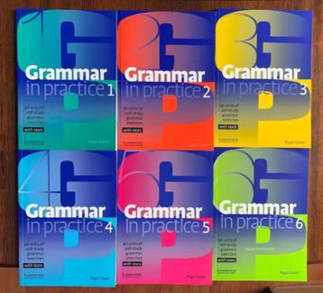 Cambridge University Press; Grammar in practice 1-6; R Gower beschikbaar voor biedingen