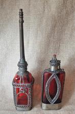 Twee parfumflessen Campomar Spanje, decoratief filigraan, Ophalen of Verzenden