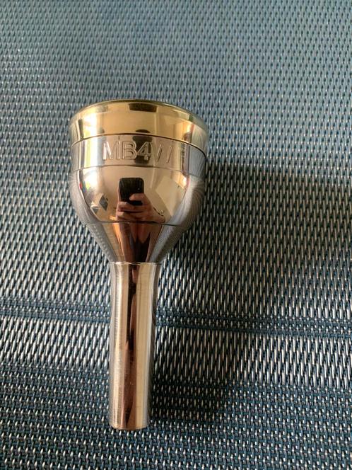 Mercer and Barker MB4W verguld, Muziek en Instrumenten, Blaasinstrumenten | Tuba's, Zo goed als nieuw, Ophalen of Verzenden