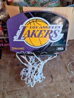 NBA Basketball LA Lakers mini basketball board + ring 1990's, Ophalen of Verzenden, Gebruikt, Ring, Bord of Paal