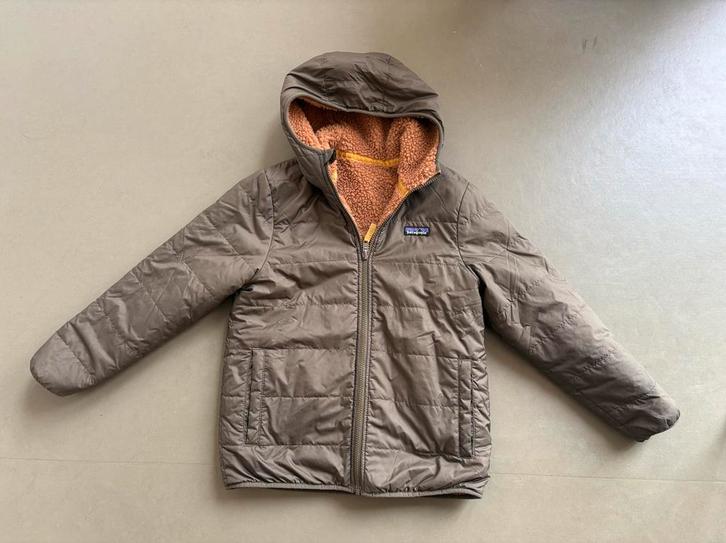 Patagonia Reversible Jas maat 140, Kinderen en Baby's, Kinderkleding | Maat 140, Gebruikt, Jongen of Meisje, Jas, Ophalen of Verzenden