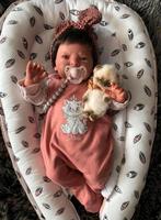 reborn baby meisje 🌸, Ophalen of Verzenden, Zo goed als nieuw, Babypop, Levensecht of Reborn