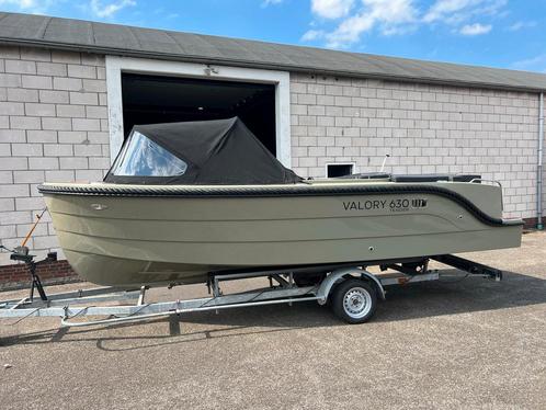 Tender sloep Valory 630 met 60pk Suzuki, Watersport en Boten, Sloepen, 50 tot 70 pk, 6 meter of meer, Buitenboordmotor, Benzine