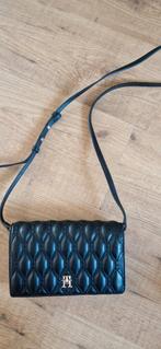 Tommy Hilfiger Schoudertasje - Imitatie Leer, Ophalen of Verzenden, Gebruikt, Zwart, Schoudertasje