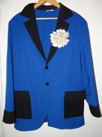 Leuke blauw/zwart FEEST/PARTY/FOUTE PARTY jas, Ophalen, Maat 52/54 (L), Carnaval, Kleding