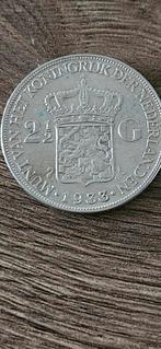 Zilveren rijksdaalder 1933 wilhelmina mooie munt zie foto's, Zilver, Ophalen of Verzenden, Koningin Wilhelmina, Losse munt