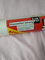 Glasweefsel behang 25 meter, nieuw, Huis en Inrichting, Stoffering | Behang, Ophalen, Minder dan 10 m², Wit, Decoratieve afwerking op muren