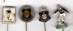 4 speldjes SC ENSCHEDE VOETBAL VOETBALLER (A10)  KIJK OOK EE, Verzamelen, Speldjes, Pins en Buttons, Verzenden, Gebruikt, Overige onderwerpen