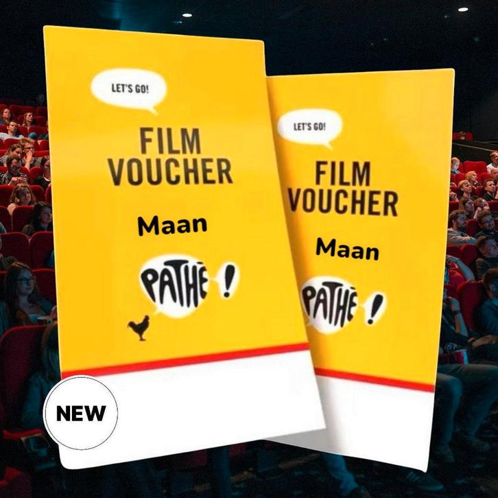 💛 Pathé Vouchers | Elke dag geldig |🍿, Tickets en Kaartjes, Filmkaartjes, Drie personen of meer, Vrijkaartje alle films