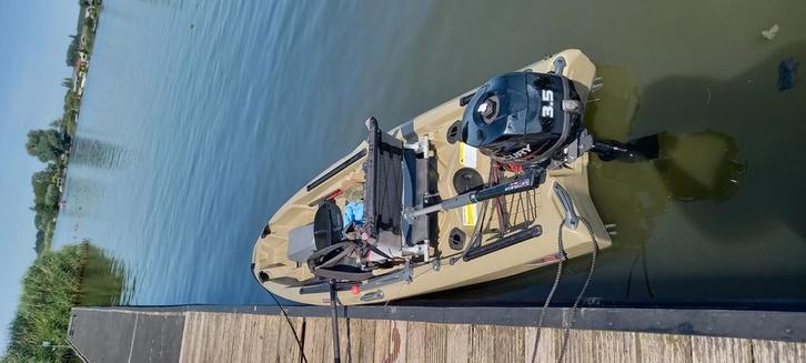 Jonny bass 100 kayak 3,5pk mercury, Watersport en Boten, Kajaks, 2-persoons, Ophalen