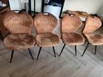 Eettafel stoelen 6 stuks, Huis en Inrichting, Stoelen, Ophalen, Bruin, Vijf, Zes of meer stoelen